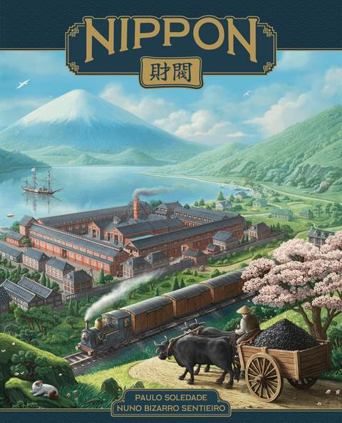 Nippon: Zaibatsu board game box front