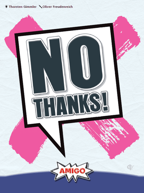 No Thanks! board game box front