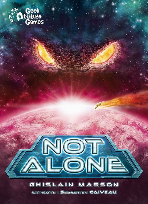 Not Alone board game box front