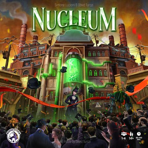 Nucleum board game box front