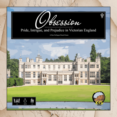 Obsession board game box front