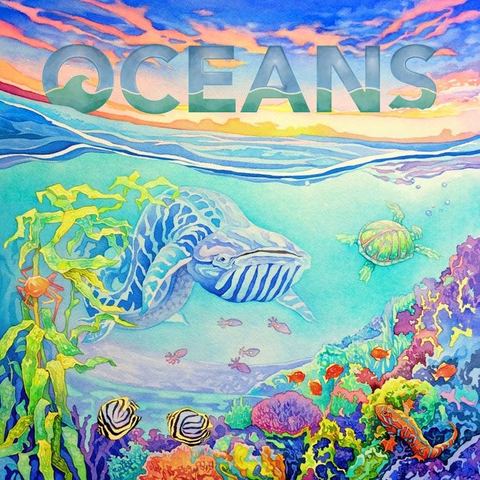 Oceans board game box front