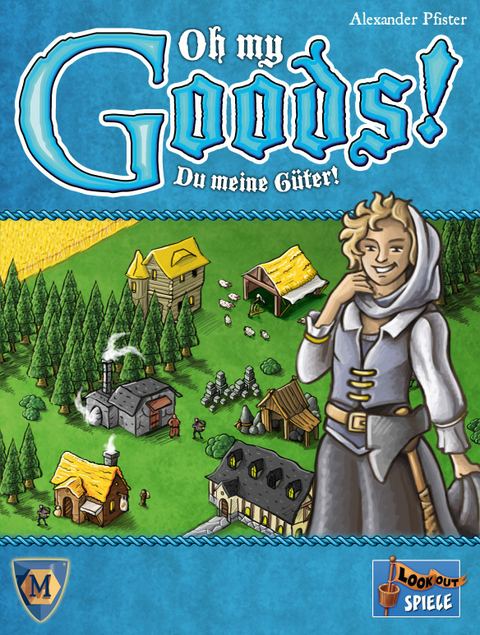 Oh My Goods! board game box front