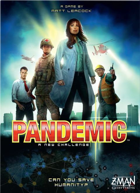 Pandemic board game box front