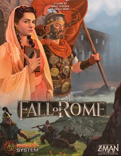 Fall of Rome board game box front