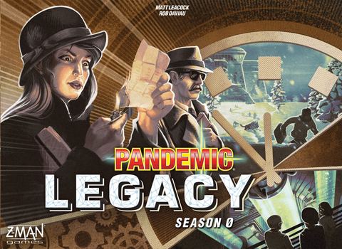 Pandemic Legacy: Season 0 board game box front
