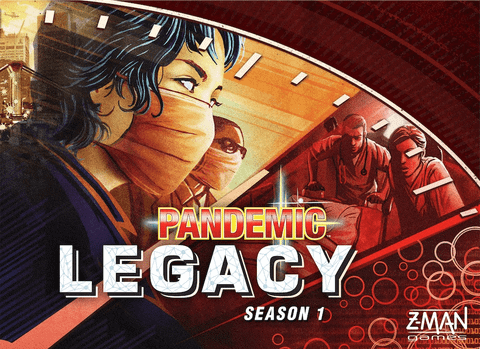 Pandemic Legacy: Season 1 board game box front