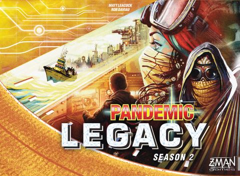 Pandemic Legacy: Season 2 board game box front