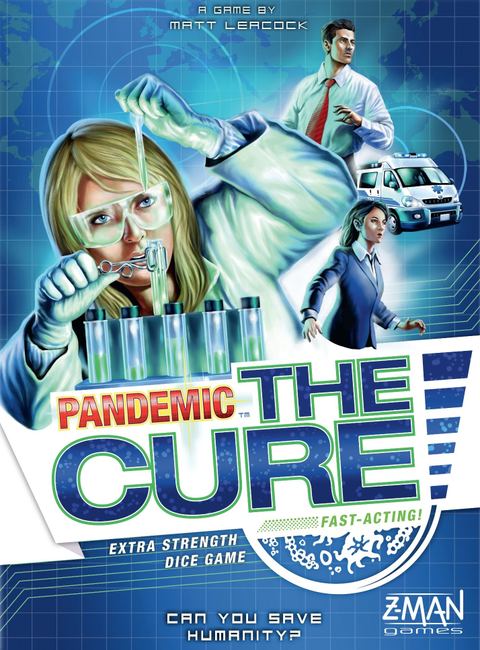 Pandemic: The Cure board game box front