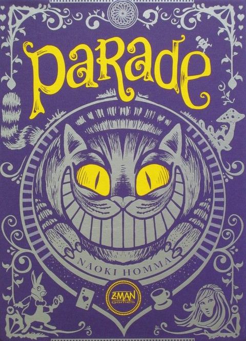 Parade board game box front
