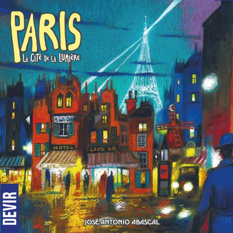 Paris: La Cité de la Lumière board game box front