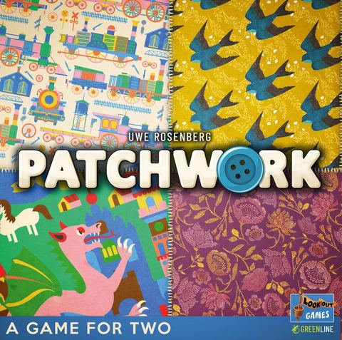 Patchwork board game box front
