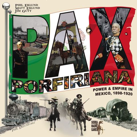 Pax Porfiriana board game box front