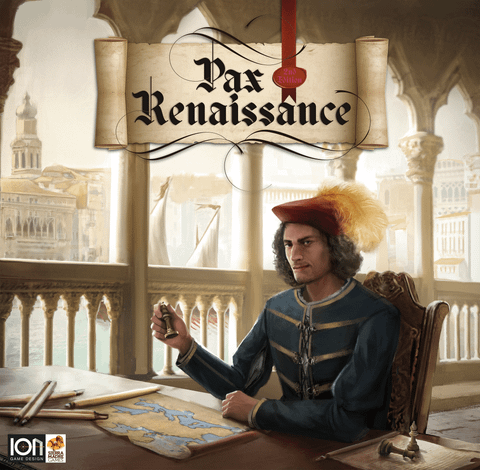 Pax Renaissance: 2nd Edition board game box front