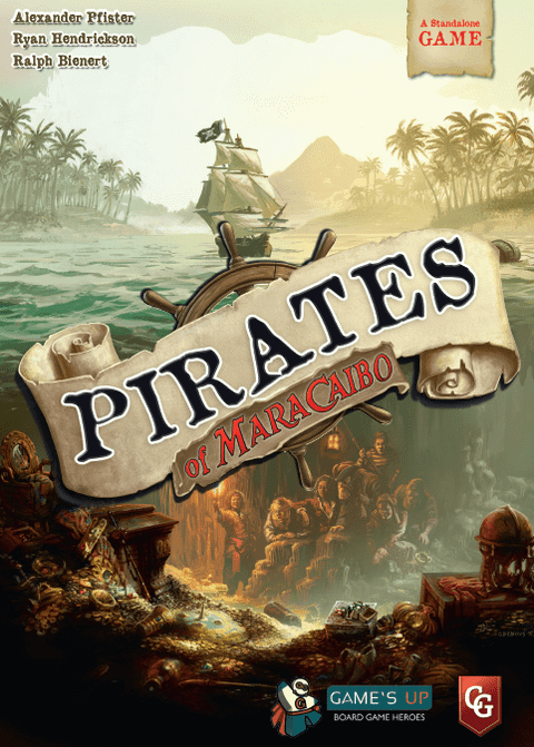 Pirates of Maracaibo board game box front