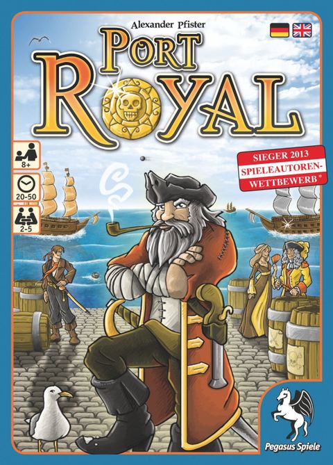 Port Royal board game box front