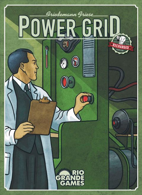 Power Grid board game box front