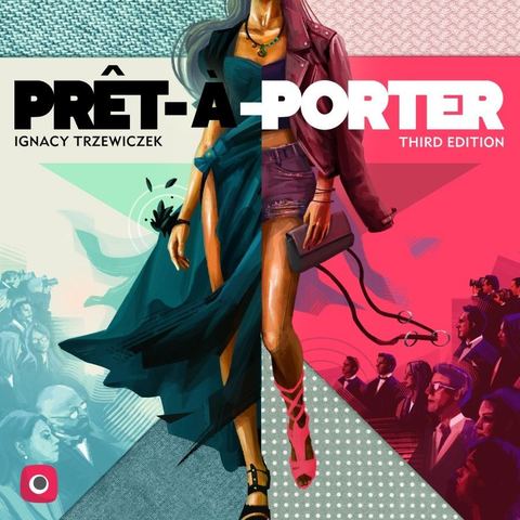 Prêt-à-Porter board game box front
