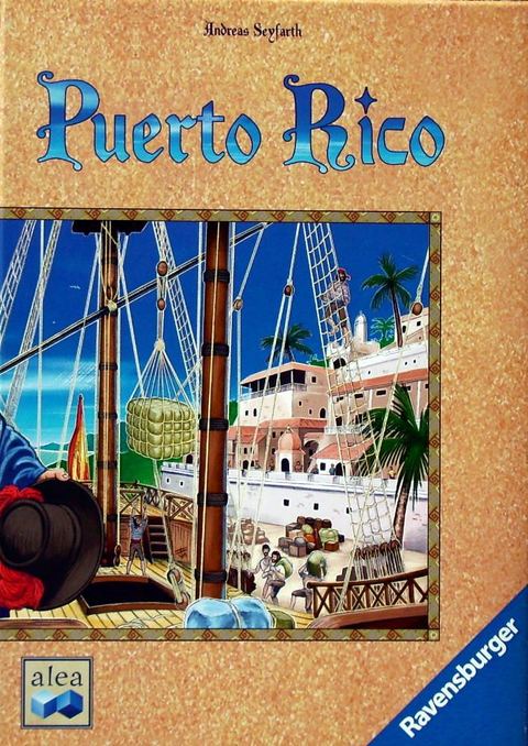 Puerto Rico board game box front