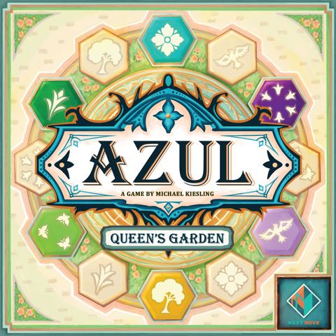 Azul: Queen's Garden board game box front
