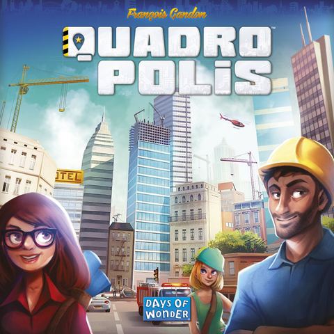 Quadropolis board game box front