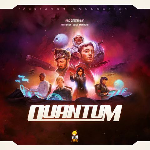 Quantum board game box front