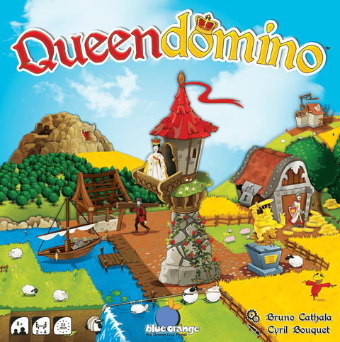 Queendomino board game box front