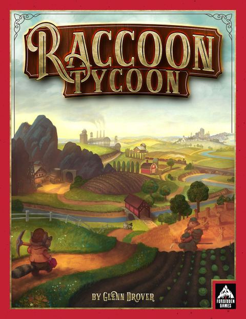 Raccoon Tycoon board game box front