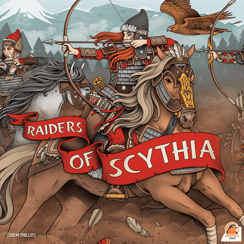 Raiders of Scythia board game box front