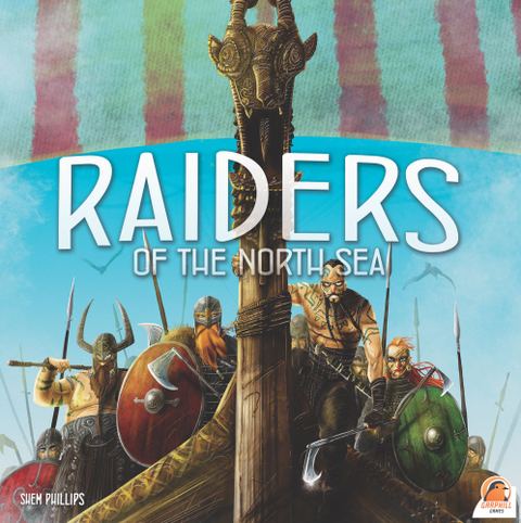 Raiders of the North Sea board game box front