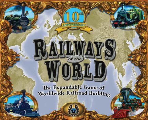 Railways of the World board game box front