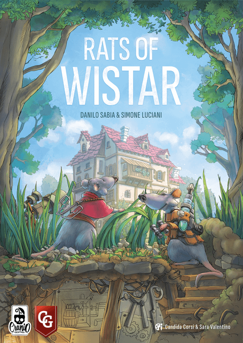 Rats of Wistar board game box front