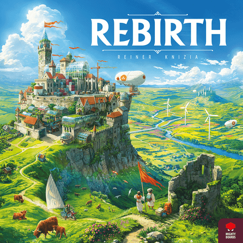 Rebirth board game box front