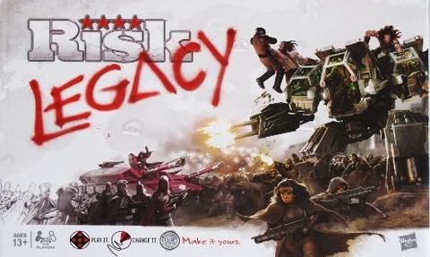 Risk Legacy board game box front