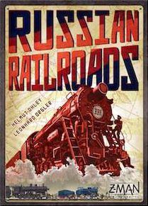 Russian Railroads board game box front