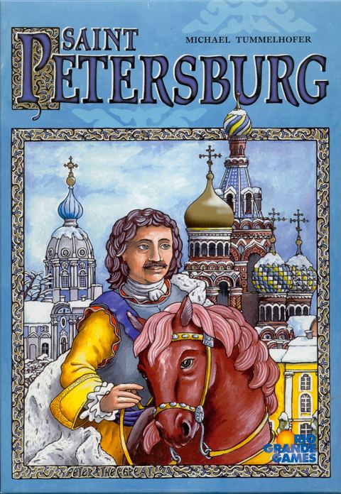 Saint Petersburg board game box front