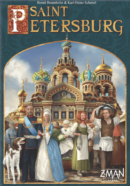 Saint Petersburg (Second Edition) board game box front
