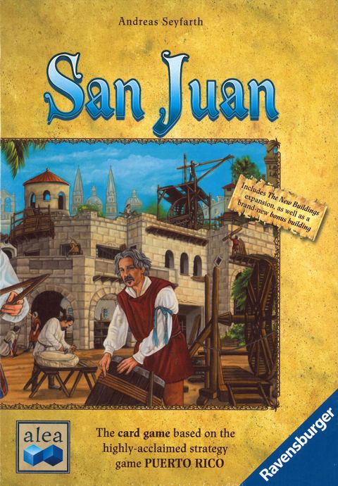 San Juan (Second Edition) board game box front