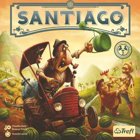 Santiago board game box front