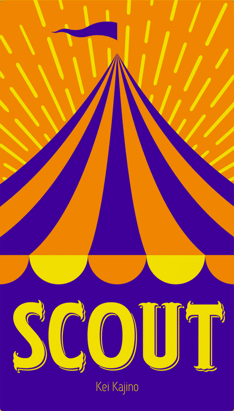 SCOUT board game box front