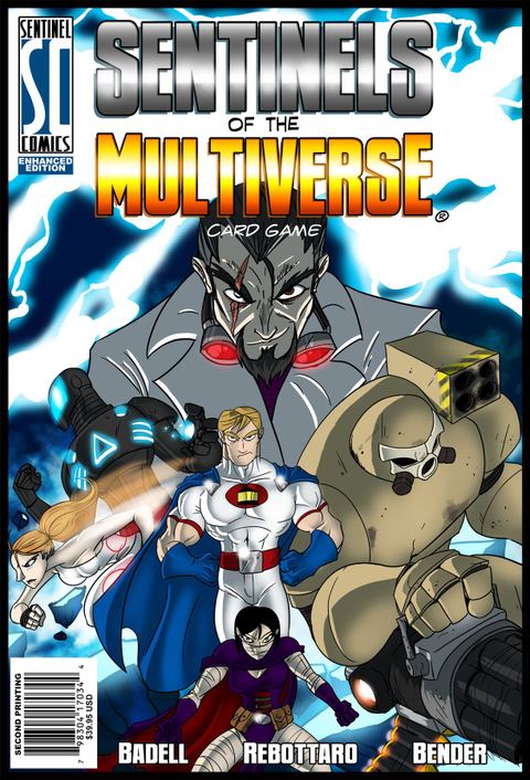 Sentinels of the Multiverse board game box front