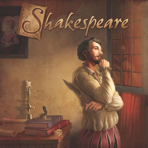 Shakespeare board game box front