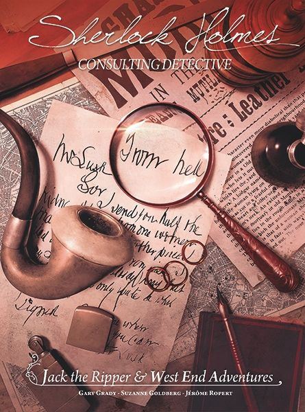 Sherlock Holmes Consulting Detective: Jack the Ripper & West End Adventures board game box front