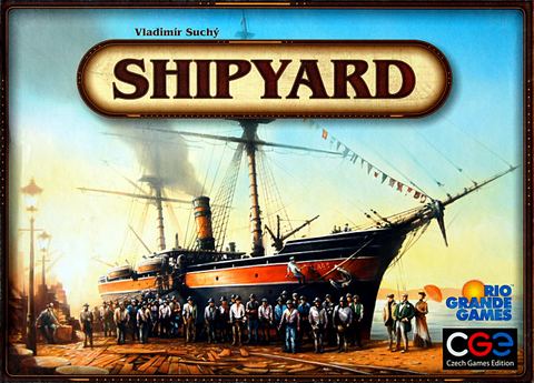 Shipyard board game box front