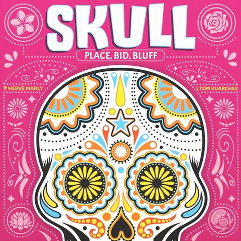 Skull board game box front