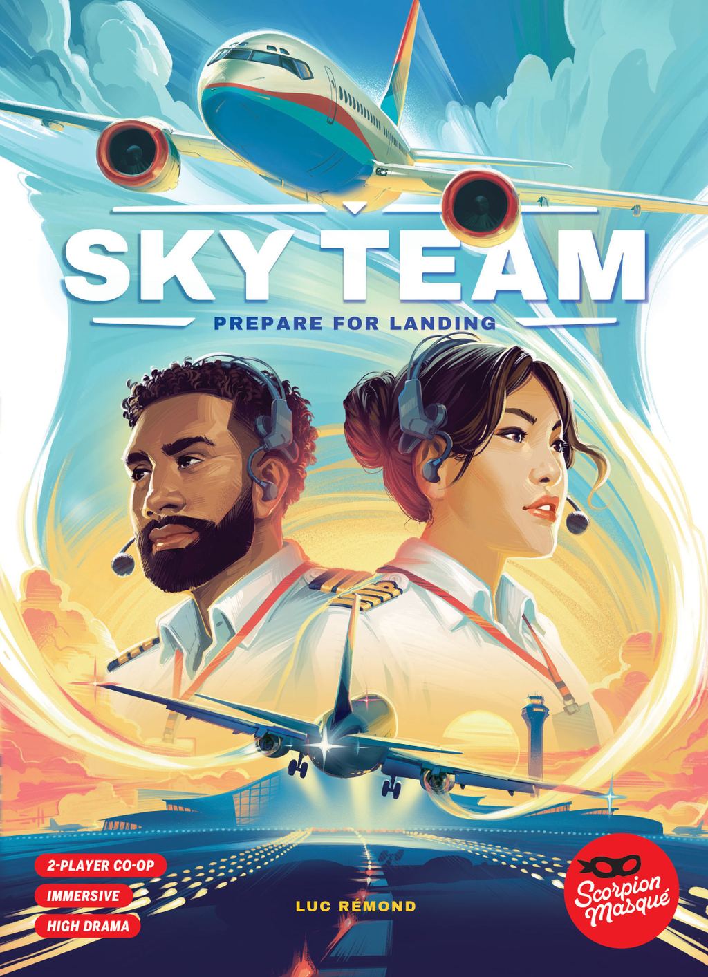 Sky Team board game box front