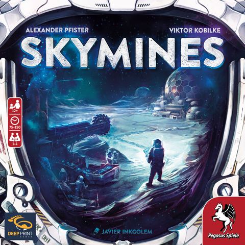 Skymines board game box front