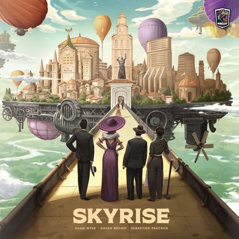 Skyrise board game box front