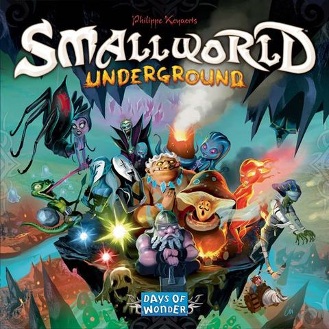 Small World Underground board game box front