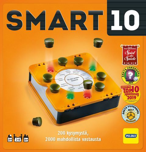 Smart10 board game box front